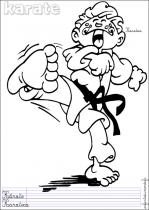 coloriage-karate-1